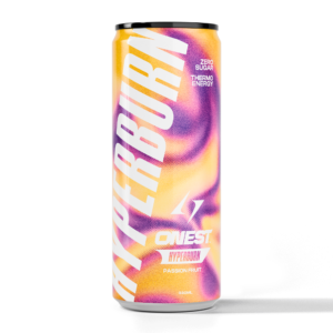 ONEST HyperBurn Energy 12 Pack – passionfruit can