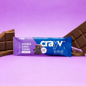 CRAYV Protein Bars 12 Pack – choc fudge bar